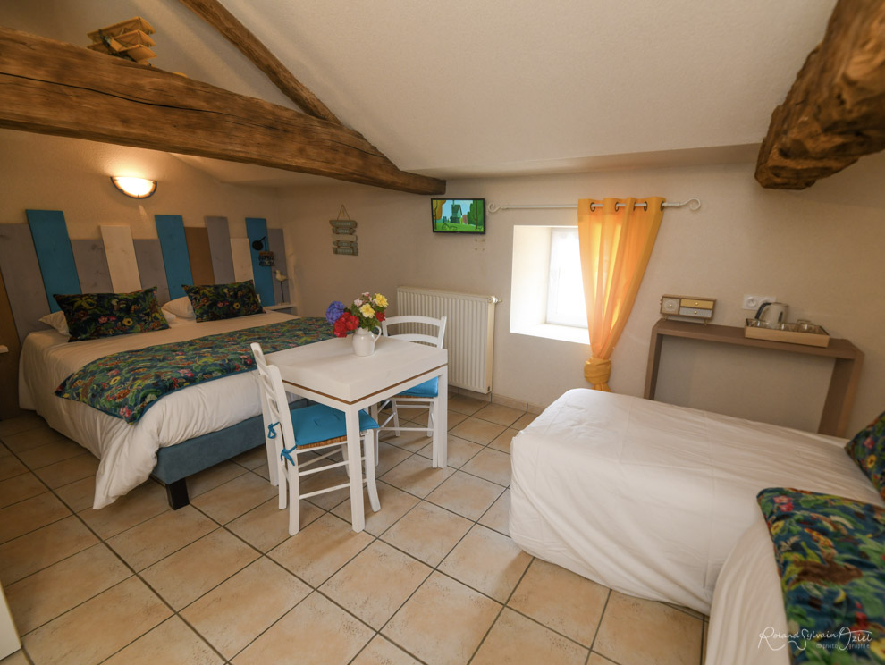 Chambre bleue
